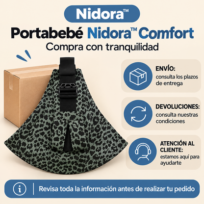 Portabebés Nidora™ Comfort
